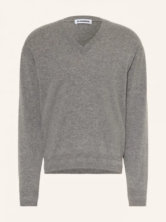 Obrázek produktu Jil Sander Kašmírový Svetr šedá
