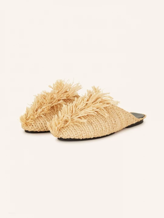 Obrázek produktu Jil Sander Mules béžová / černá