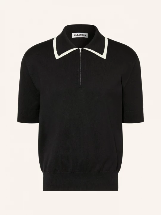 Obrázek produktu Jil Sander Pletené Polo Tričko černá