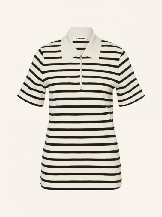 Obrázek produktu Jil Sander Pletené Polo Tričko černá / režná