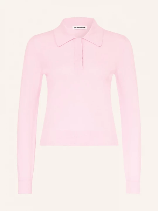 Obrázek produktu Jil Sander Pletené Polo Tričko růžová