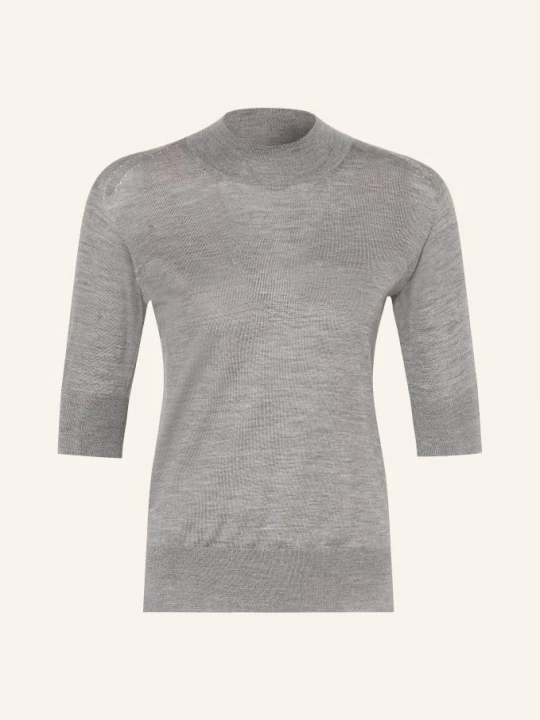 Obrázek produktu Jil Sander Pletené Tričko S Kašmírem A Hedvábím šedá
