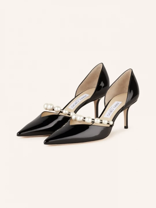 Obrázek produktu Jimmy Choo Lodičky Aurelie 65 S Ozdobnými Perličkami černá
