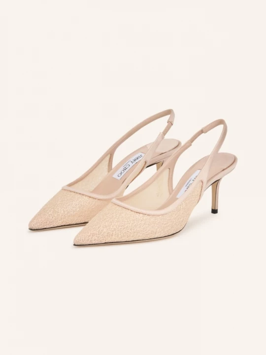 Obrázek produktu Jimmy Choo Lodičky Love 65 růžová / stříbrná