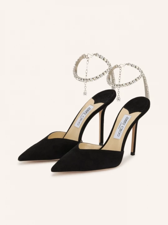 Obrázek produktu Jimmy Choo Lodičky Sadea S Ozdobnými Kamínky černá