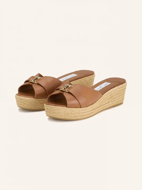 Obrázek produktu Jimmy Choo Ploché Boty Leda 50 koňaková / zlatá