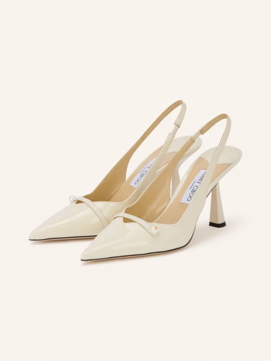 Obrázek produktu Jimmy Choo Slingpumps S Otevřenou Patou Amita 85 režná
