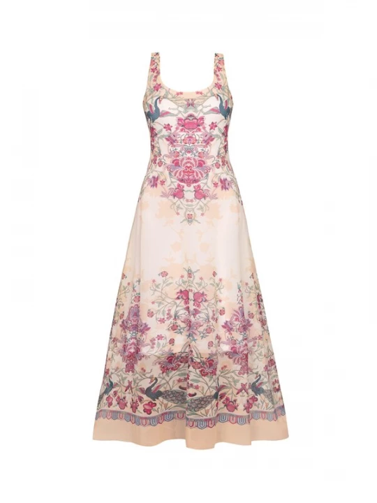 Obrázek produktu JIORO Šaty 'PAISLEY RED' mix barev