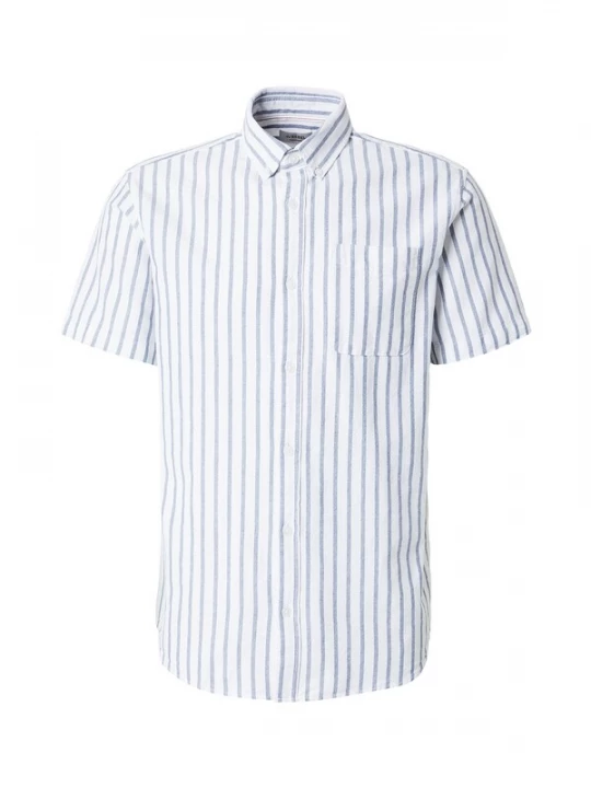 Obrázek produktu JJ Rebel Košile 'JREBKEITH' marine modrá / bílá