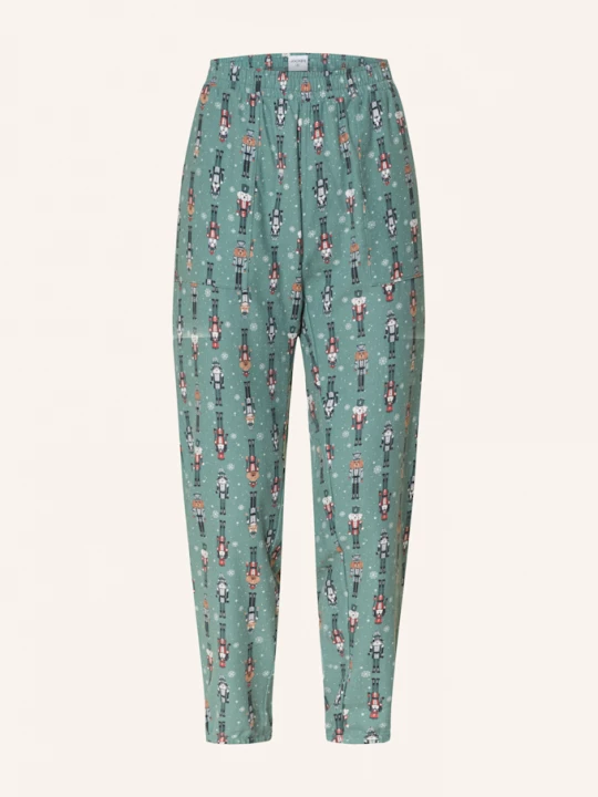 Obrázek produktu Jockey Pyžamové Kalhoty Everday Flannel Z Flanelu červená / tmavě modrá / bílá