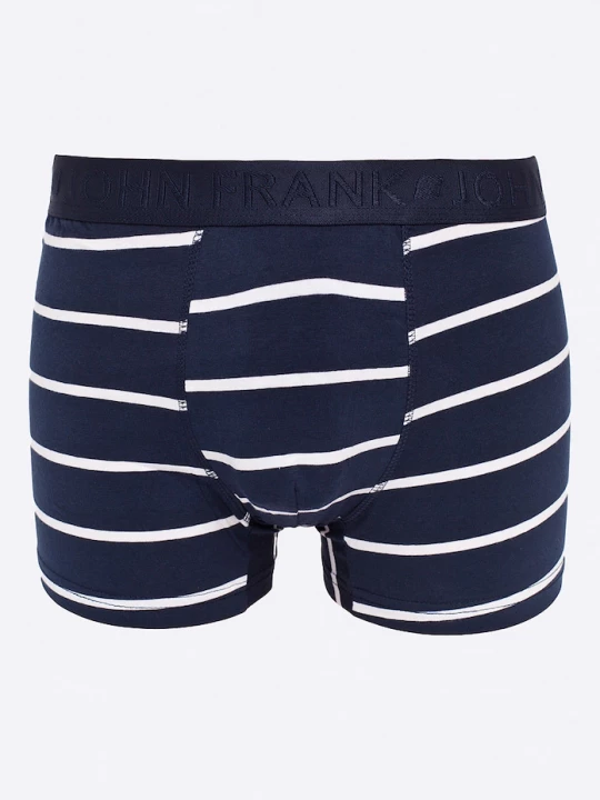 Obrázek produktu John Frank - Boxerky (3-pack) námořnická modř