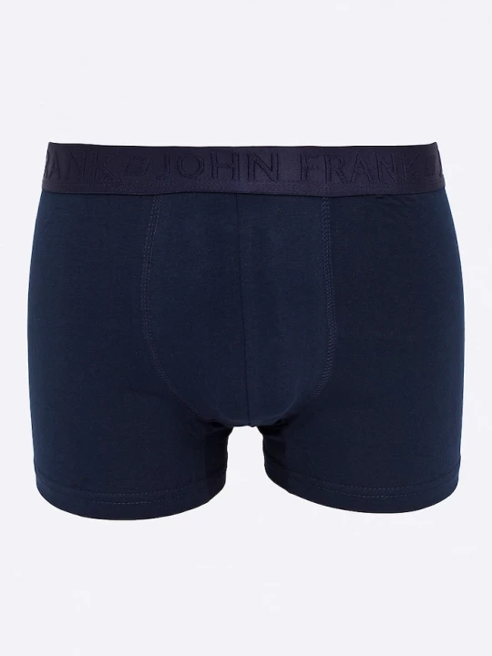 Obrázek produktu John Frank - Boxerky (3-pack) námořnická modř