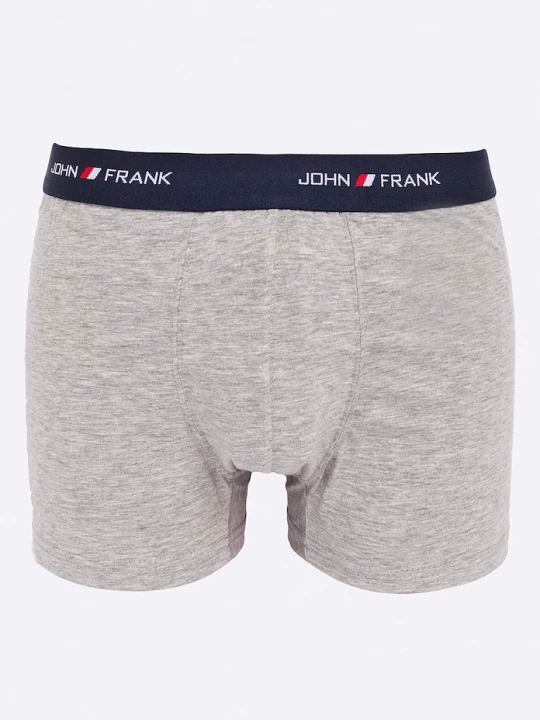 Obrázek produktu John Frank - Boxerky (3-pak) námořnická modř