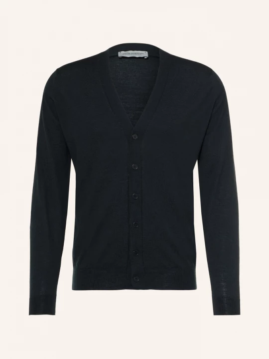 Obrázek produktu John Smedley Pletený Svetr Bradrick Z Merino Vlny černá