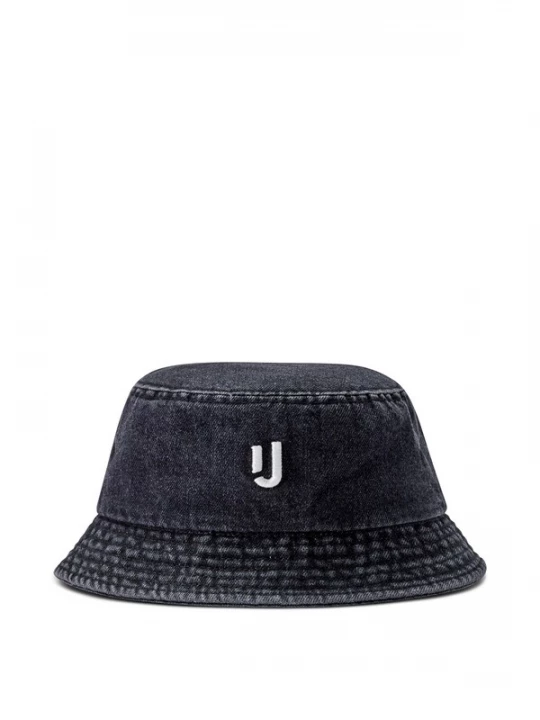 Obrázek produktu Johnny Urban Klobouk 'Bob' černá džínovina / bílá