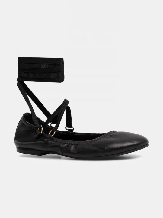 Obrázek produktu Jonak Kožené baleríny Jonak DESIREUSE CUIR černá