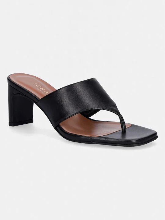 Obrázek produktu Jonak Kožené žabky Jonak DEVIL CUIR Noir černá
