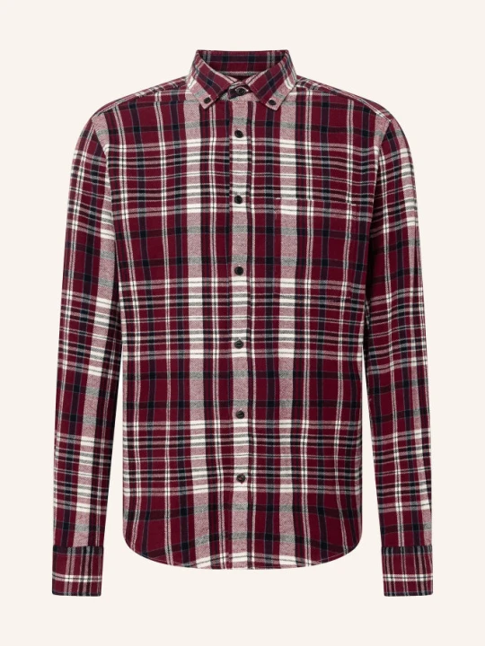 Obrázek produktu Joop! Jeans Flanelová Košile Hali Regular Fit tmavě červená / tmavě modrá / bílá