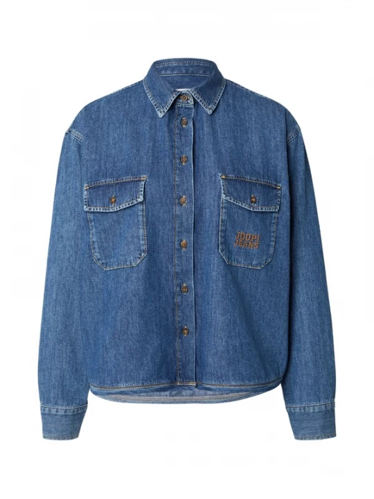 Obrázek produktu JOOP! Jeans Halenka 'Ude' modrá džínovina / karamelová