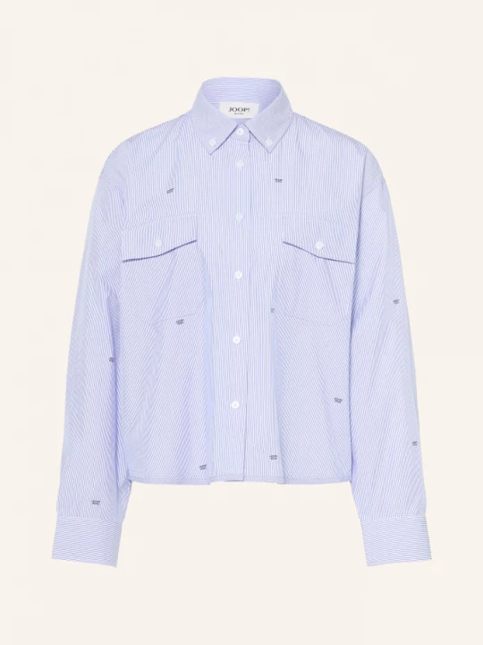 Obrázek produktu Joop! Jeans Košilová Halenka Blakely tmavě modrá / bílá