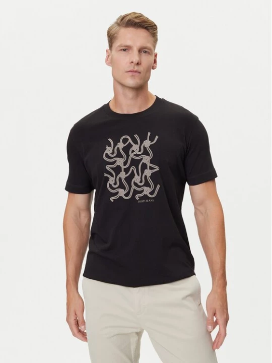Obrázek produktu JOOP! Jeans T-Shirt 15 JJJ-08Anup 30047002 Černá Modern Fit