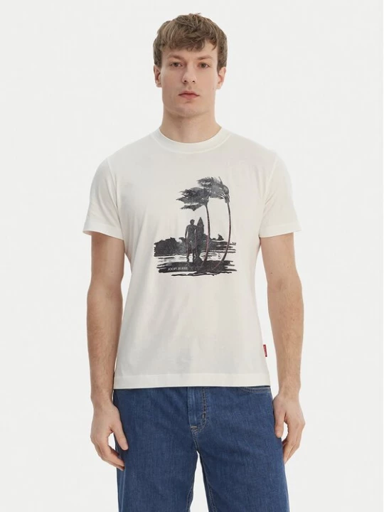 Obrázek produktu JOOP! Jeans T-Shirt JJJ-Lanakila 30101983 Écru Regular Fit Krémová