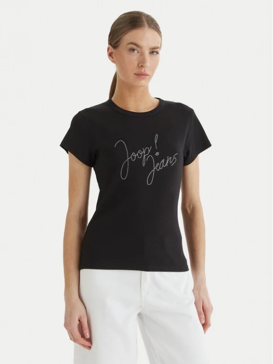 Obrázek produktu JOOP! Jeans T-Shirt Tineta 10019315 30102094 Černá Regular Fit
