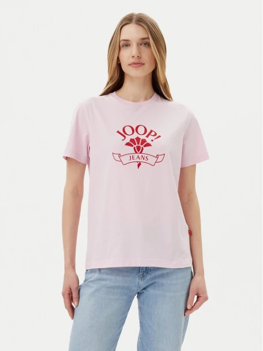 Obrázek produktu JOOP! Jeans T-Shirt Toldi 30046273 Růžová Regular Fit