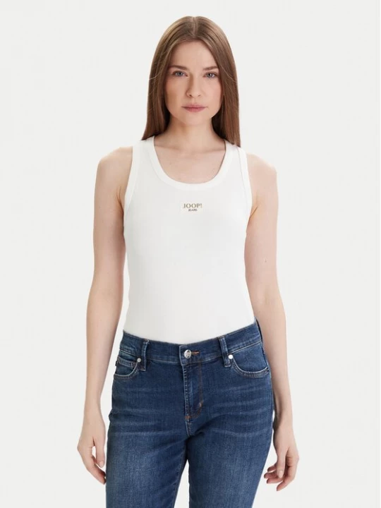 Obrázek produktu JOOP! Jeans Top 30046103 Bílá Slim Fit