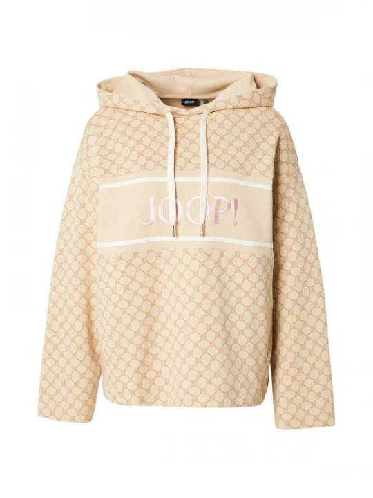 Obrázek produktu JOOP! Mikina světle hnědá / bílá