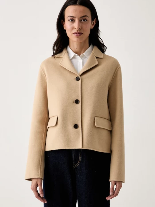 Obrázek produktu Joop! přechodová bunda dámská s vlnou béžová