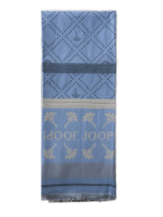 Obrázek produktu JOOP! Šála 'Ailis' nebeská modř / šedá / grafitová