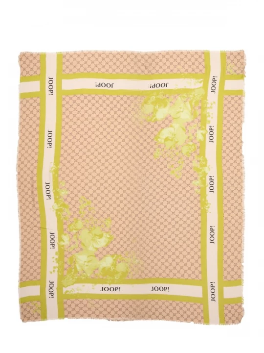 Obrázek produktu JOOP! Šála limetková / pink / černá / offwhite