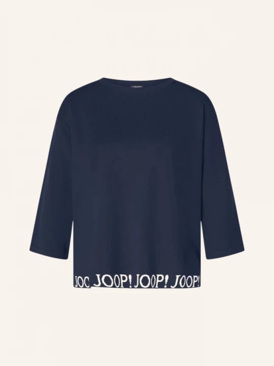Obrázek produktu Joop! Svetr Kussa S 3/4 Rukávem tmavě modrá / bílá