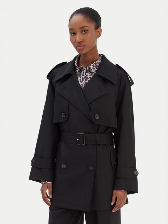 Obrázek produktu JOOP! Trenčkot Carrie 30101902 Černá Regular Fit