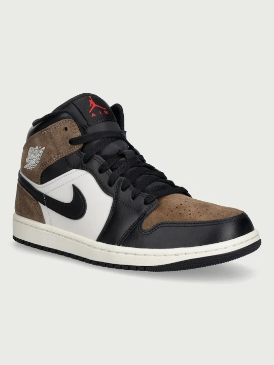Obrázek produktu Jordan Air 1 Mid sneakers boty pánské kožené hnědá