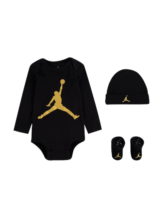 Obrázek produktu Jordan body kojenecké s bavlnou černá