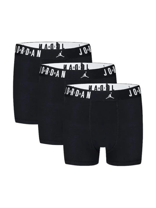 Obrázek produktu Jordan boxerky dětské bavlněné s elastanem 3-pack černá