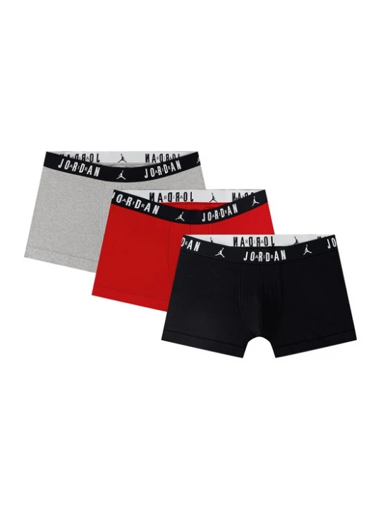 Obrázek produktu Jordan Boxerky tmavě modrá / šedý melír / červená / bílá