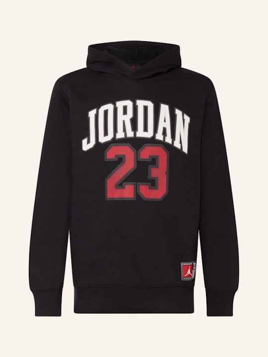 Obrázek produktu Jordan Mikina S Kapucí černá / bílá / červená