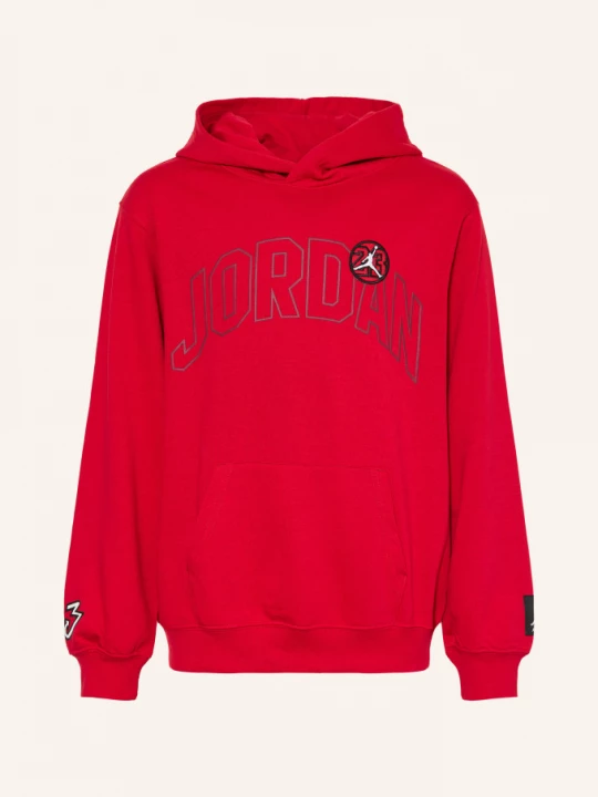 Obrázek produktu Jordan Mikina S Kapucí Mj Dynasty tmavě červená