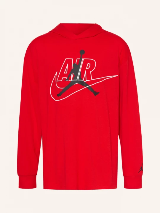 Obrázek produktu Jordan Mikina S Kapucí Mj Jumpman Air červená / bílá / černá