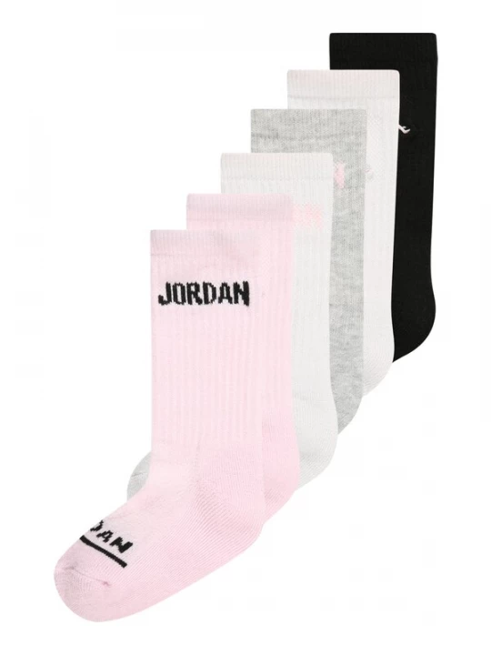 Obrázek produktu Jordan Ponožky  šedý melír / růže / černá / bílá