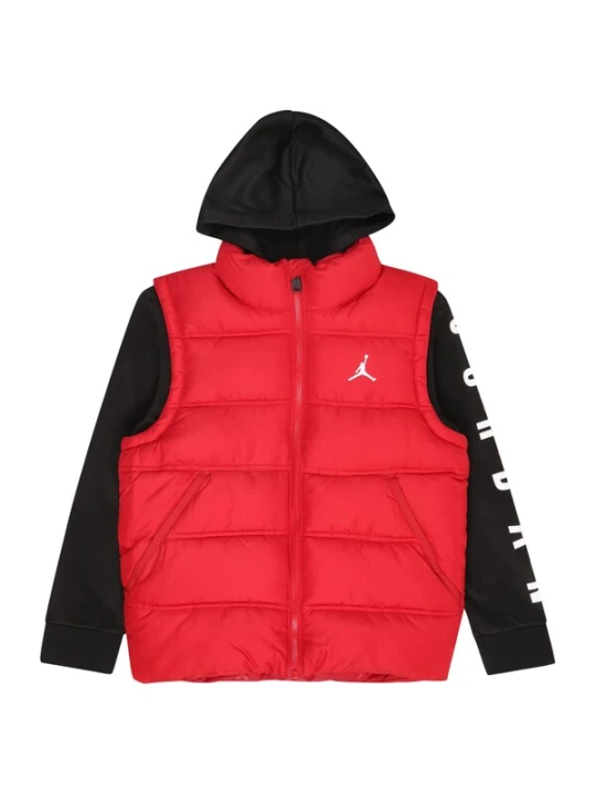 Obrázek produktu Jordan Přechodná bunda červená / černá / bílá
