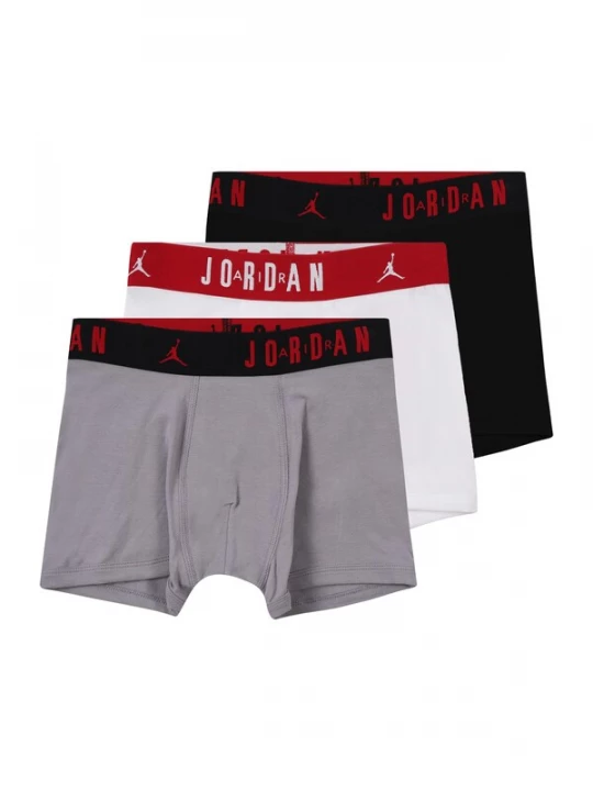 Obrázek produktu Jordan Spodní prádlo šedá / červená / černá / bílá