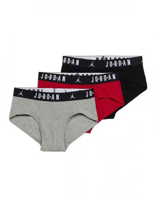 Obrázek produktu Jordan Spodní prádlo šedý melír / červená / černá / bílá