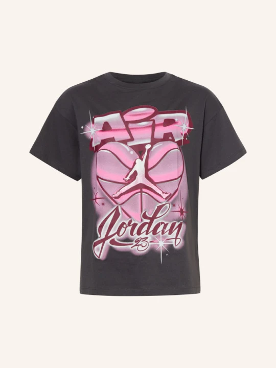 Obrázek produktu Jordan Tričko tmavě šedá / růžová