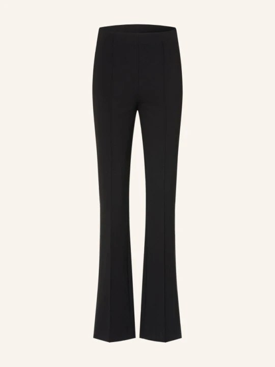 Obrázek produktu Joseph Ribkoff Bootcut Kalhoty S Rozšířenými Nohavicemi A Ozdobnými Kamínky černá