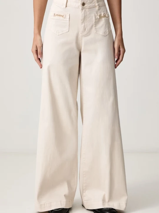 Obrázek produktu Joseph Ribkoff wide leg džíny dámské béžová