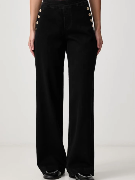 Obrázek produktu Joseph Ribkoff wide leg džíny dámské černá